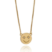 Load image into Gallery viewer, Mini Happy Face necklace
