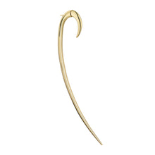 Load image into Gallery viewer, Hook Single Size 4 Earring, Yellow Gold Vermeil
