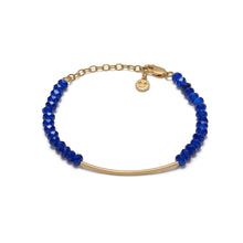 Load image into Gallery viewer, Faceted Blue Bon Bon Friendship Bracelet
