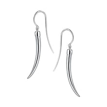 Load image into Gallery viewer, No.1 Small Earrings, Silver
