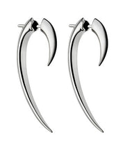 Load image into Gallery viewer, Hook Size 1 Earrings, Silver
