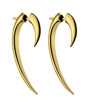 Load image into Gallery viewer, Hook Size 1 Earrings, Yellow Gold Vermeil
