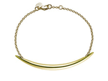 Load image into Gallery viewer, Quill Bracelet, Yellow Gold Vermeil
