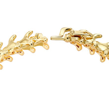 Load image into Gallery viewer, Serpent&#39;s Trace Slim Bracelet, Yellow Gold Vermeil
