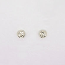 Load image into Gallery viewer, Full Moon Stud Earrings, Silver
