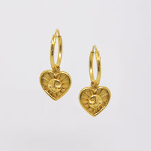 Load image into Gallery viewer, Sunrays of Love Hoop Earrings, Gold
