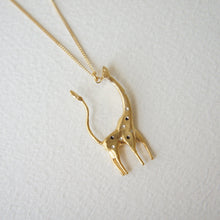 Load image into Gallery viewer, Giraffe Necklace, Gold

