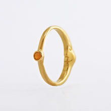 Load image into Gallery viewer, Day &amp; Night Ring with Sunstone &amp; Iolite
