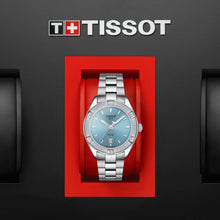 Load image into Gallery viewer, Tissot PR 100 Lady Sport Chic, Blue Dial &amp; Stainless Steel Bracelet
