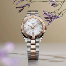 Load image into Gallery viewer, PR100 Sport Chic, MOP &amp; Diamond Dial, Rose Gold PDV Stainless Steel
