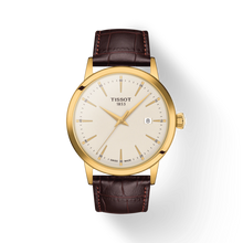 Load image into Gallery viewer, Classic Dream Gents, Ivory Dial &amp; Brown Leather Strap
