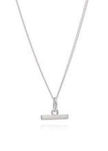 Load image into Gallery viewer, Mini T-Bar Necklace, Silver

