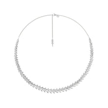Load image into Gallery viewer, Serpent&#39;s Trace Choker, Silver
