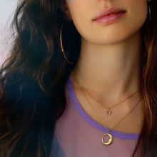 Load image into Gallery viewer, Crescent Moon Necklace, Gold
