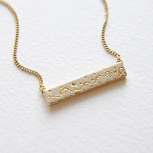 Load image into Gallery viewer, Starry Sky Gold Bar Necklace, Gold &amp; Silver
