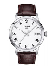 Load image into Gallery viewer, Classic Dream Gents, White Dial &amp; Brown Leather Strap
