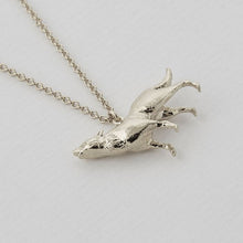 Load image into Gallery viewer, Howling Wolf Necklace, Silver
