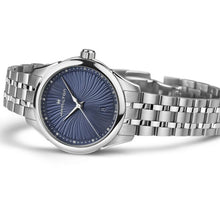 Load image into Gallery viewer, Jazzmaster Lady Quartz, Blue Dial &amp; Stainless Steel Bracelet
