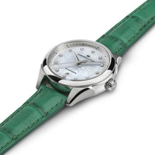 Load image into Gallery viewer, Jazzmaster Auto, Diamond &amp; M.O.P. Dial, with Green Leather Strap
