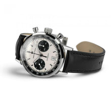 Load image into Gallery viewer, American Classic Intra-Matic Chronograph, White Panda Dial &amp; Leather Strap
