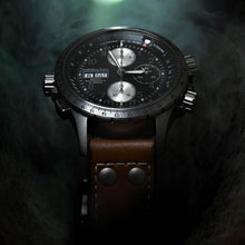 Load image into Gallery viewer, Khaki Aviation X-Wind Auto Chrono, Black Dial &amp; Tan Leather Strap
