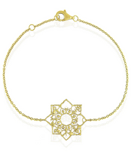 Load image into Gallery viewer, Full Bloom Bracelet, 9ct Yellow Gold
