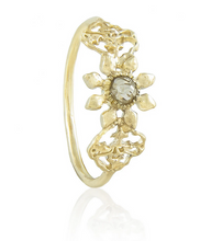 Load image into Gallery viewer, Triple Petal Ring, 9ct Yellow Gold
