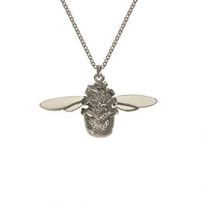 Load image into Gallery viewer, Bumblebee Necklace, Silver

