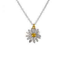 Load image into Gallery viewer, Daisy Necklace, Silver &amp; Gold

