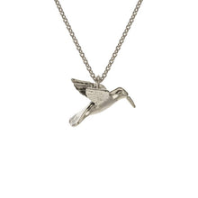 Load image into Gallery viewer, Hummingbird necklace, Silver
