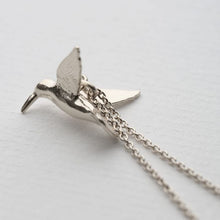 Load image into Gallery viewer, Hummingbird necklace, Silver
