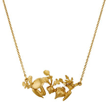 Load image into Gallery viewer, Vegetable Medley In-Line Necklace, Gold
